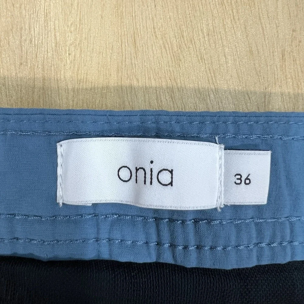 Onia The Calder Swim‎ Trunks Lined Shorts Mens 36x7 Blue Performance Drawstring - Picture 8 of 14